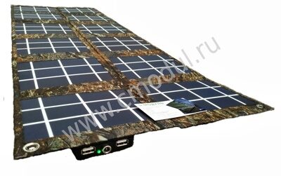 S-МОДУЛЬ SMP20-35W - портативная солнечная батарея 12V 35W (+USB)