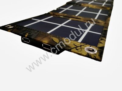 S-МОДУЛЬ SMP5-13W - портативная солнечная батарея для телефона и планшета (2хUSB)